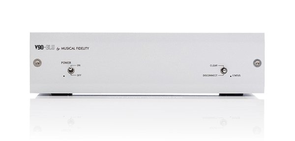 V90-BLU Front Panel