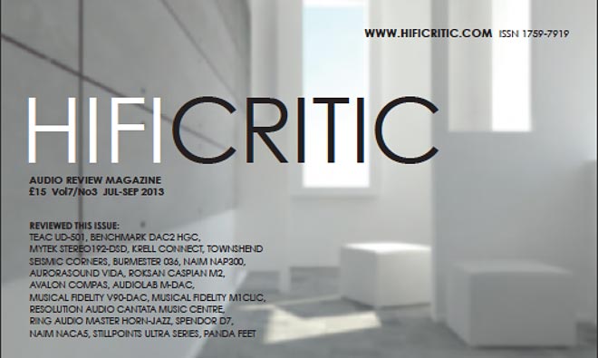 Hi-Fi Critic Magazine Declares the V90-DAC ‘Exceptional’!
