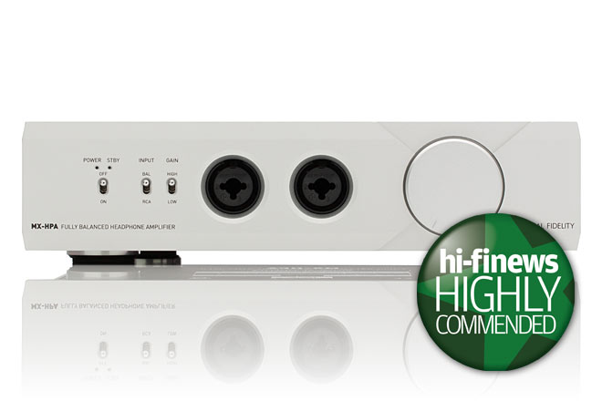 Image for Hi-Fi News Review of MX-HPA -  'Highly Commended'
