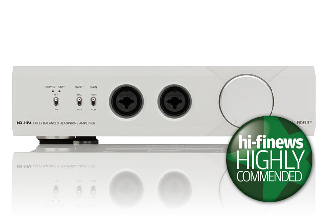 Image for Hi-Fi News Review of MX-HPA - 'Highly Commended'