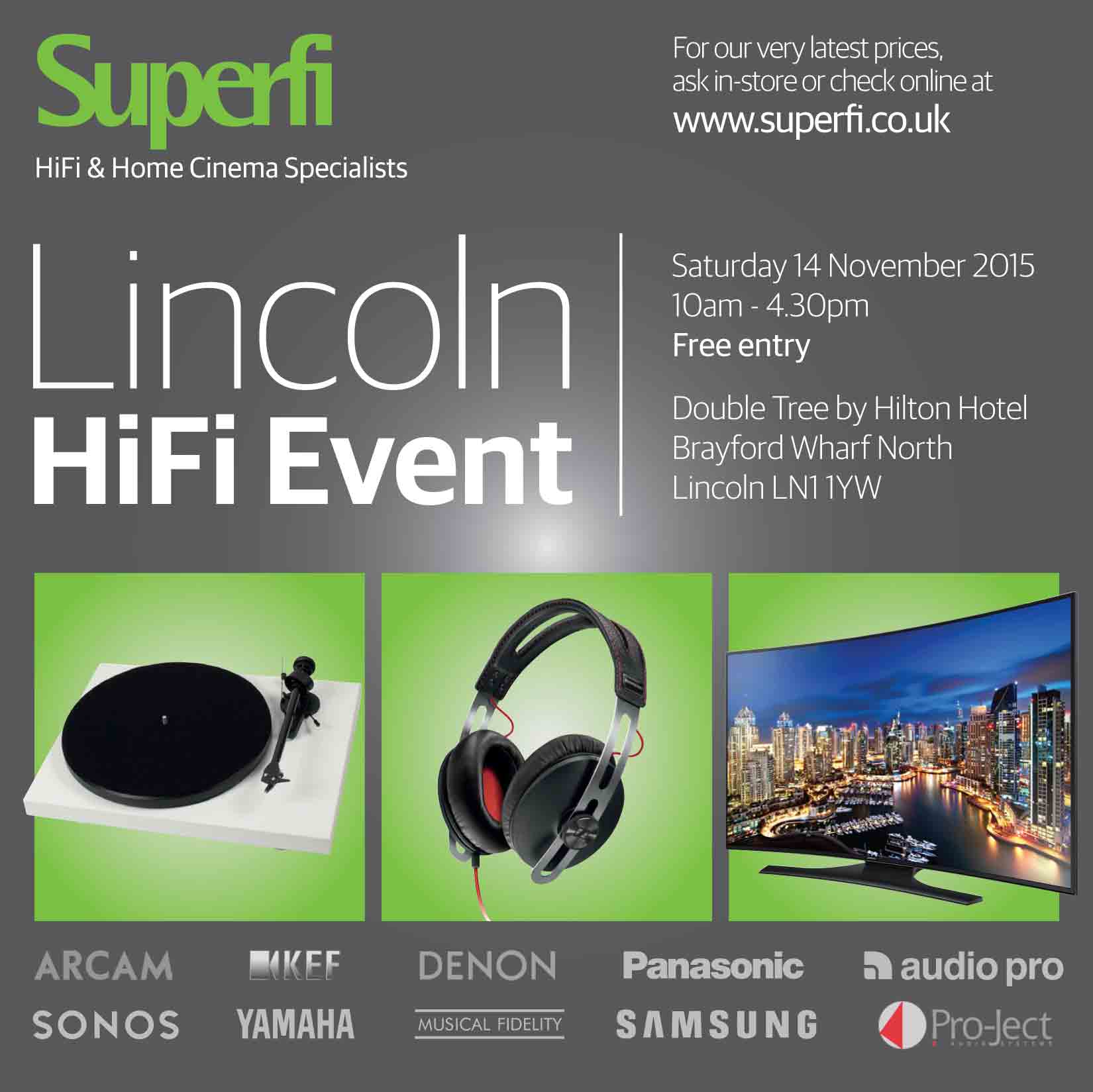 Image for Lincoln HiFi Event